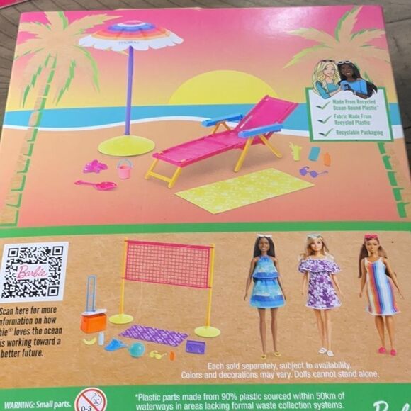 HOST PICK!!! 7/13 New hard to find Barbie Ocean 🌊 Series. Beach sets 2 Dolls - Picture 9 of 12
